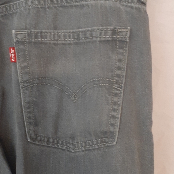 Levi's mens Gray Jeans size 34x30 - Picture 4 of 12